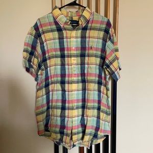 Men’s polo dress shirt